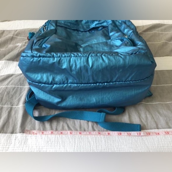 Kipling Backpack Metallic Blue - Picture 13 of 13